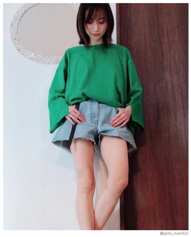 後藤真希のスラリ美脚に驚き＆絶賛「2児のママとは思えない」「美しすぎる」の声