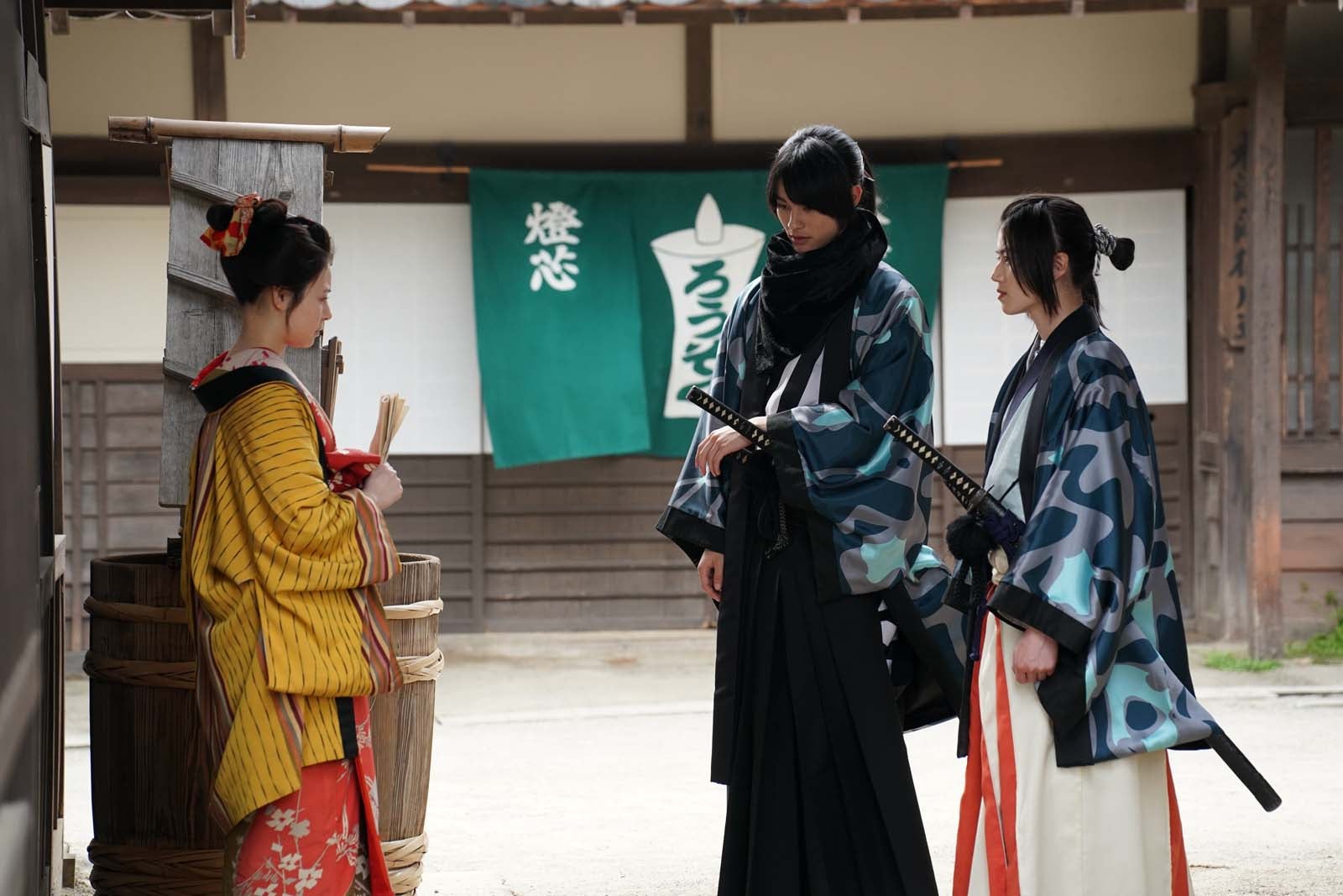 前田拳太郎、奥智哉「君とゆきて咲く～新選組青春録～」第9話より（C）テレビ朝日