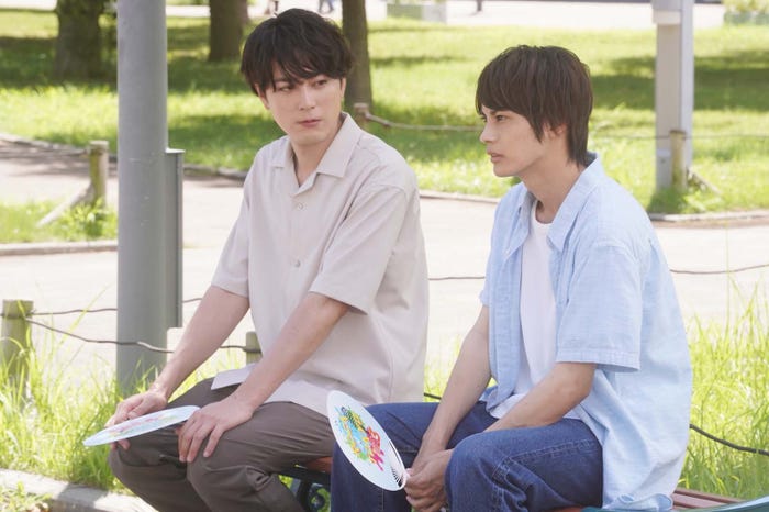 間宮祥太朗、神尾楓珠「真夏のシンデレラ」第9話より(C)フジテレビ