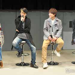 （左から）東亜優、谷口賢志、藤田富、武田玲奈（C）モデルプレス