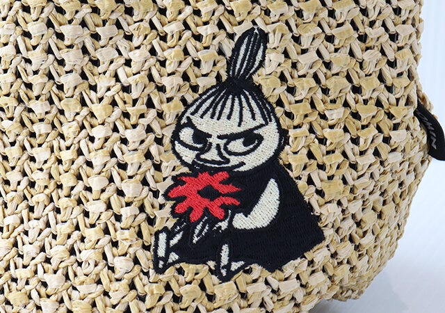 ムック本　ムック　付録　人気　おすすめ　オススメ　宝島社　宝島　レビュー　便利　優秀　当たり　最高　2023　ムーミン　リトルミイ　かごバッグ　バッグ　刺繍　刺しゅう