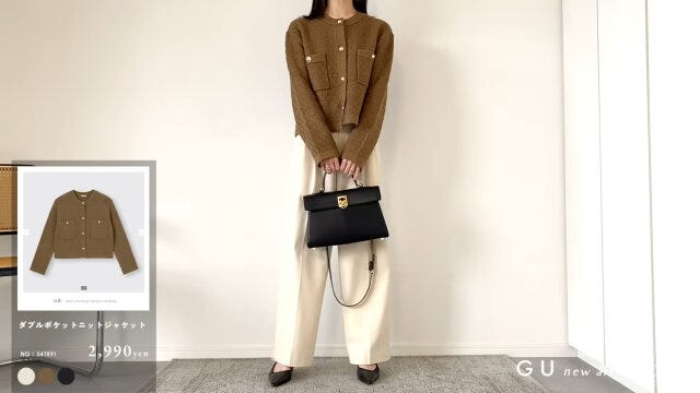 GU　新作　アウター