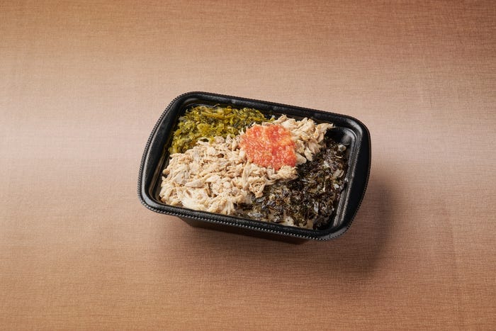 焼さばと明太ごはん(麦飯)(税込398円)(提供写真)