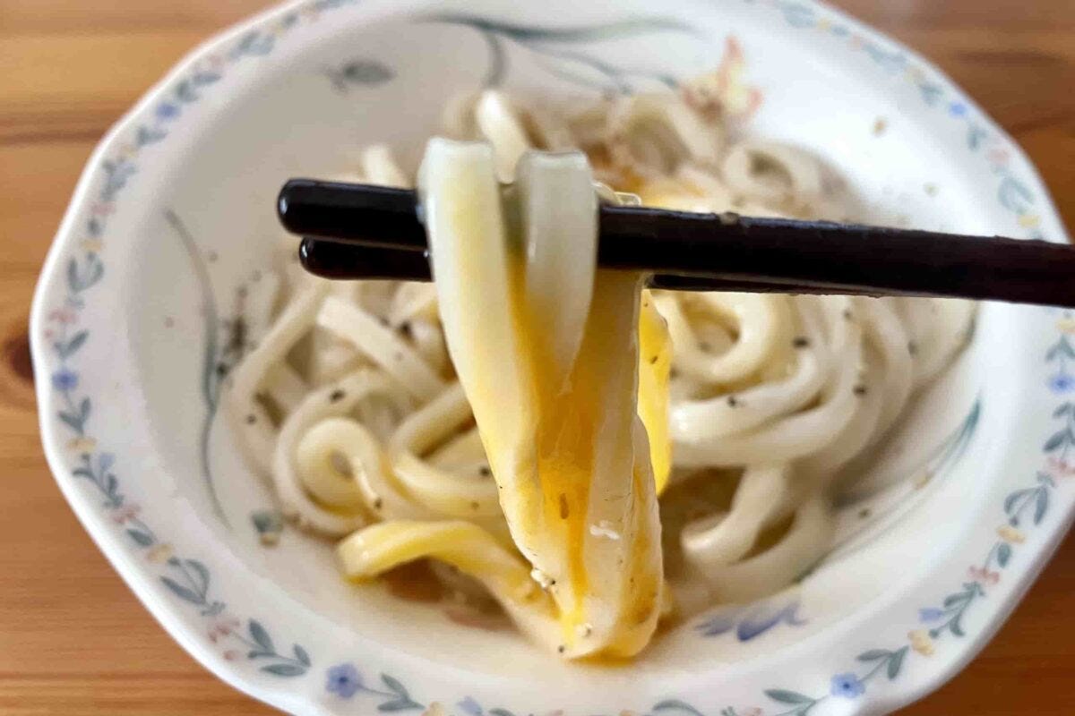 爆速塩油うどん