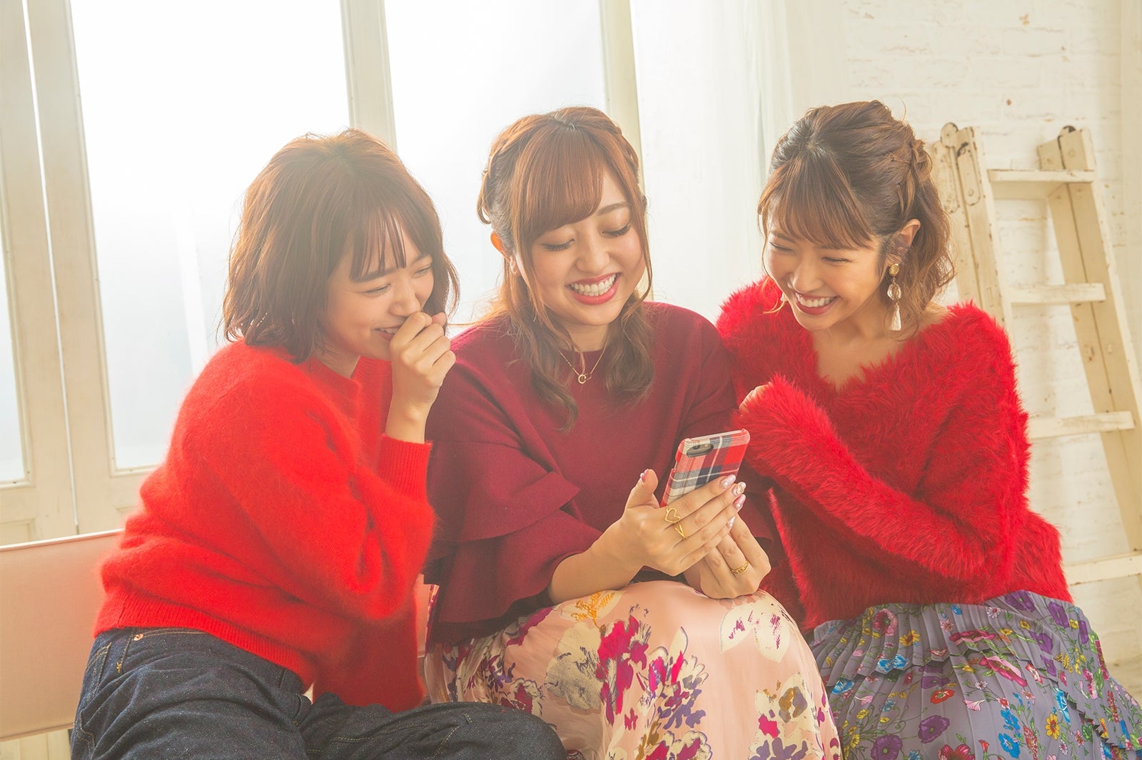 近藤千尋、菊地亜美、くみっきー（提供写真）