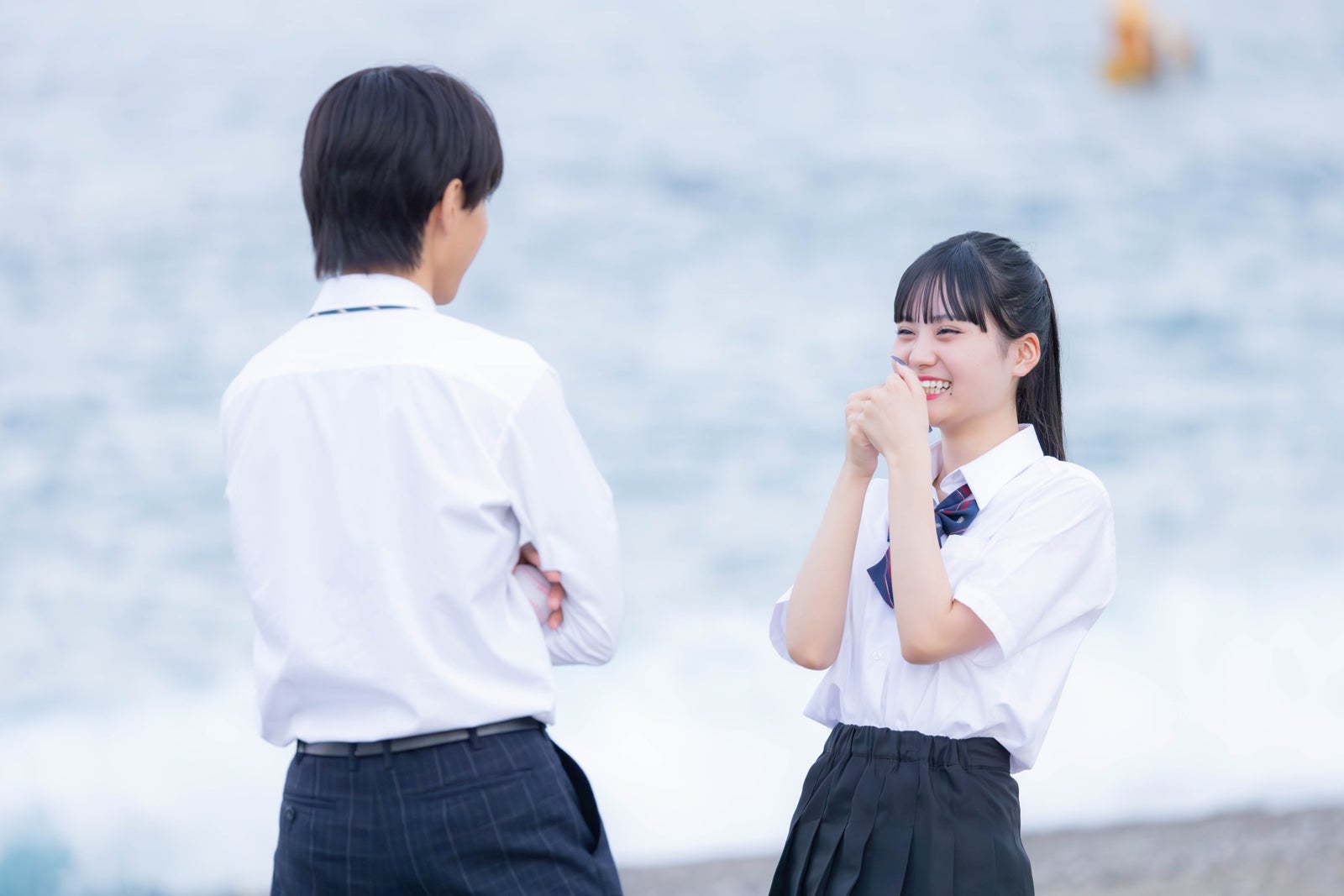 こお、めいあ「今日、好きになりました。キョンジュ編」（C）AbemaTV, Inc.