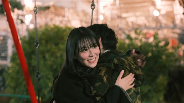 白間美瑠、永田崇人/「私たち結婚しました 5」(C)AbemaTV, Inc.