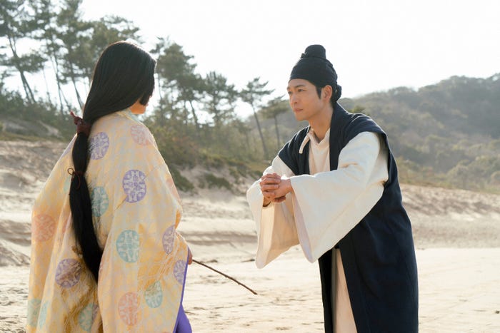 吉高由里子、松下洸平「光る君へ」第22話(C)NHK