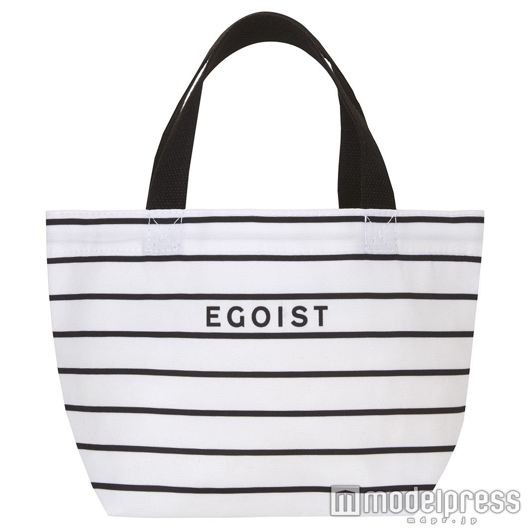 ランチバッグ（ブラック×ホワイト）