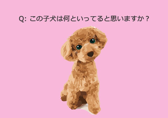 心理テスト 子犬のセリフでわかる あなたが惹かれる 男性の性格 モデルプレス