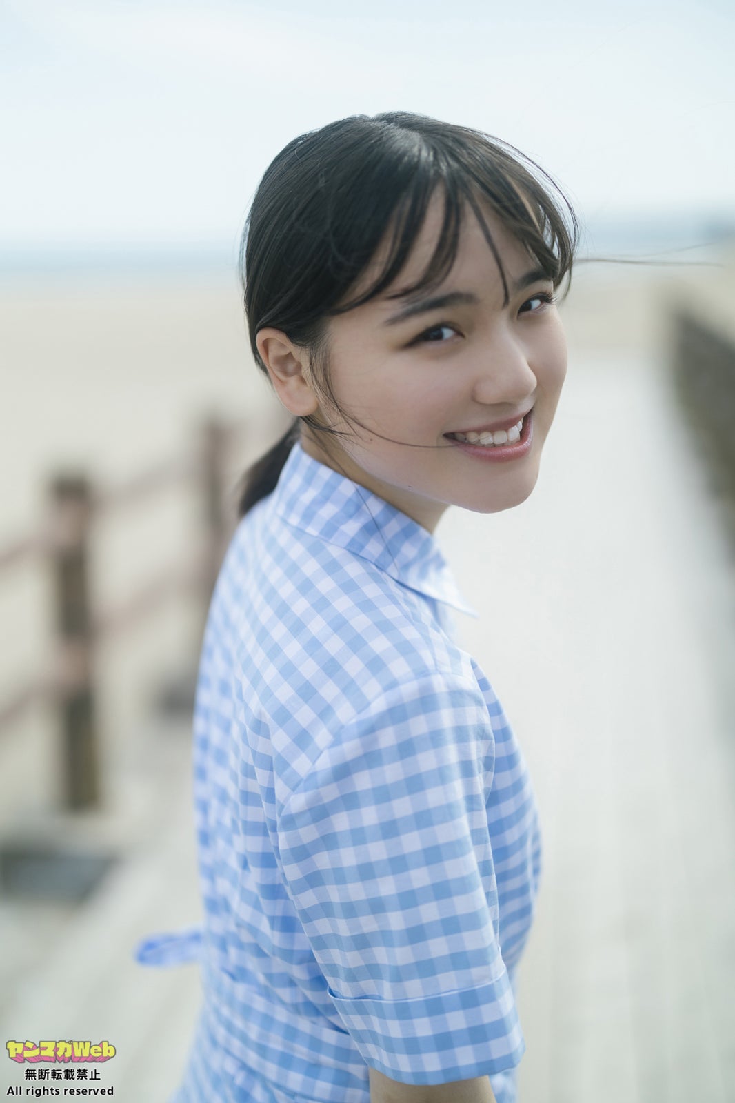 清水紗良（C）藤本和典／ヤンマガWeb