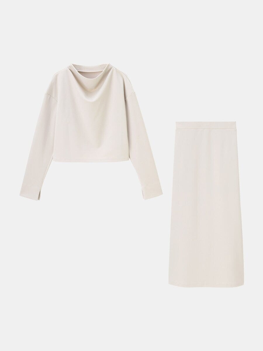 PLSTのアムンゼンジャージースカートセットアップ