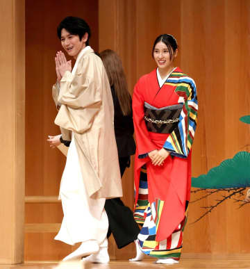 本郷奏多「闇落ちキャラをたくさんやってきたからこそかな」 土屋太鳳とキャライメージの華やか和装で登場