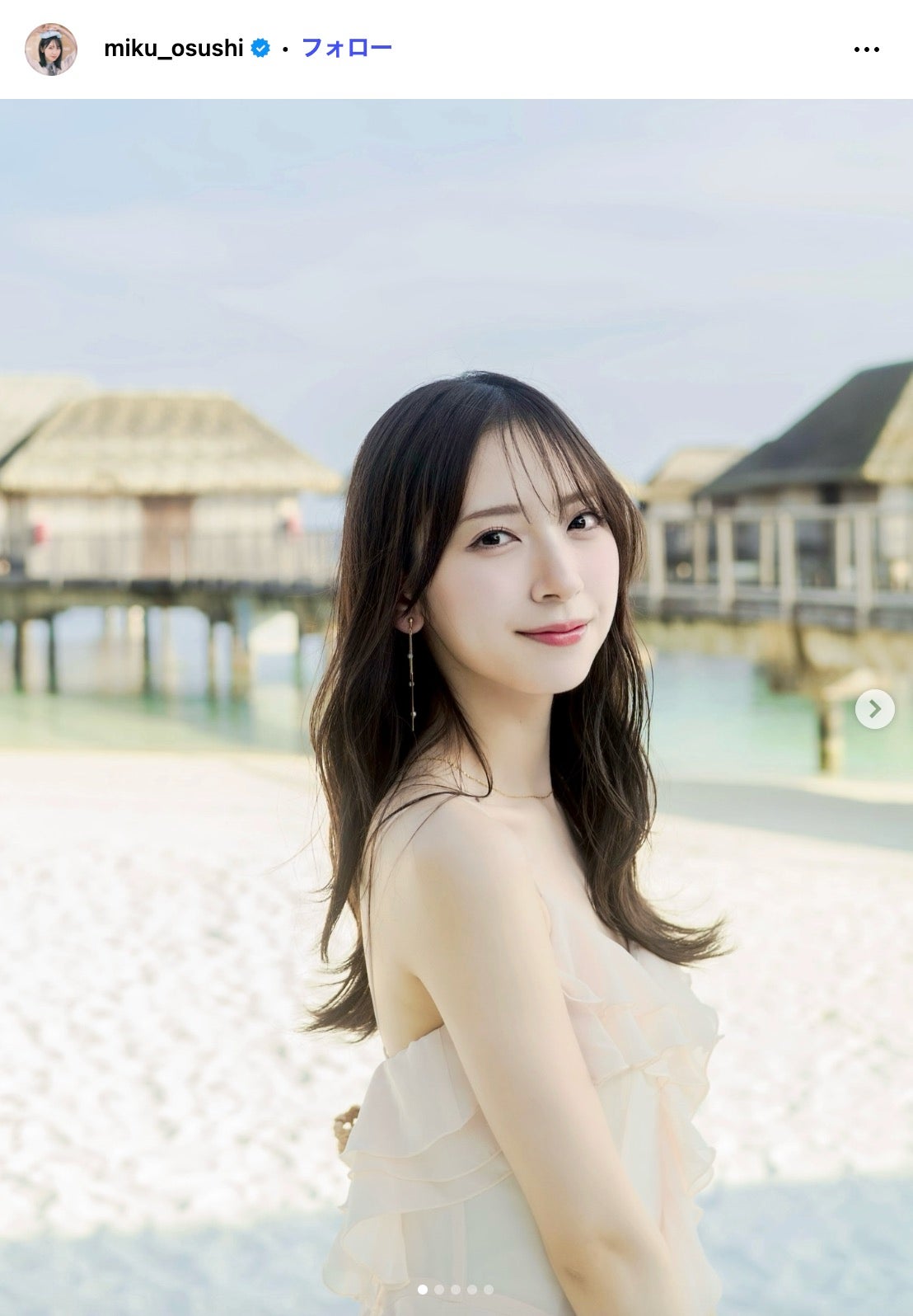 金村美玖Instagramより