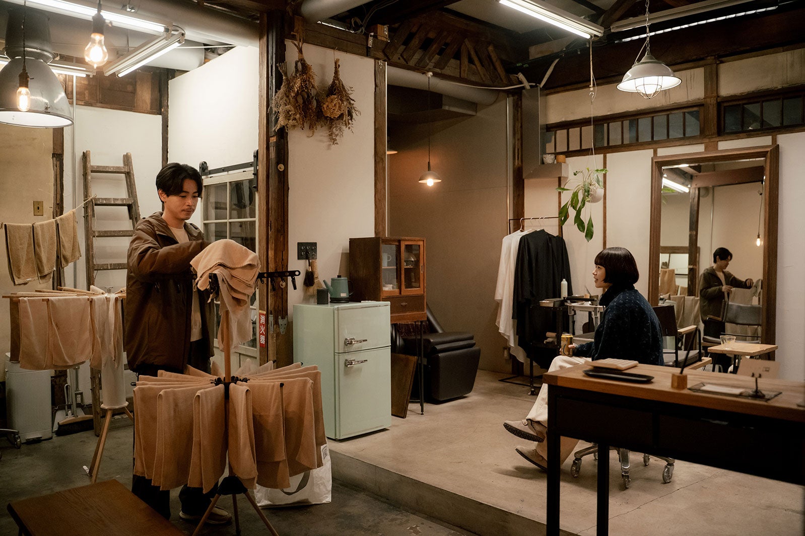 成田凌、杉咲花「冬のなんかさ、春のなんかね」第1話（C）日本テレビ