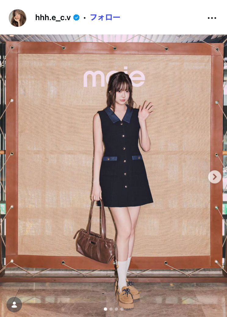 HONG EUNCHAE Instagramより