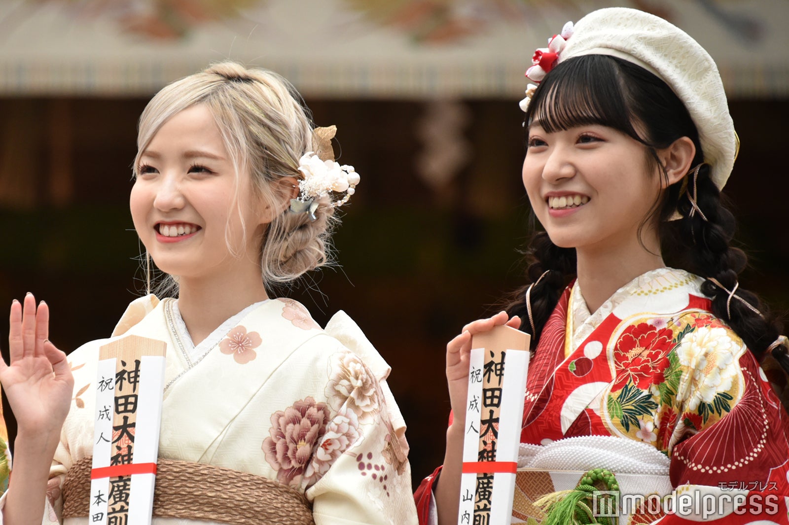 本田仁美、山内瑞葵 （C）モデルプレス