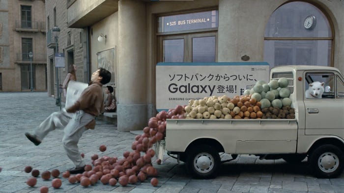 坂東龍汰「りんごとトラック」 篇(提供写真)