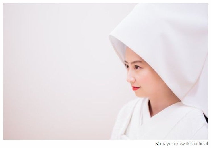 河北麻友子、白無垢姿披露 2021年末に挙式行っていた