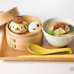 ほっこり!中華まんの飲茶セット1,290円(税抜・横浜限定)(C)1996,2015 SANRIO CO.,LTD.【モデルプレス】