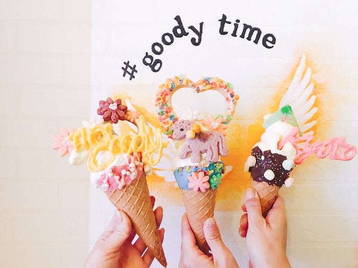 Sns映えアイスの新星 京都 Goody 世界に一つのカスタムアイスで いいね をゲット 女子旅プレス