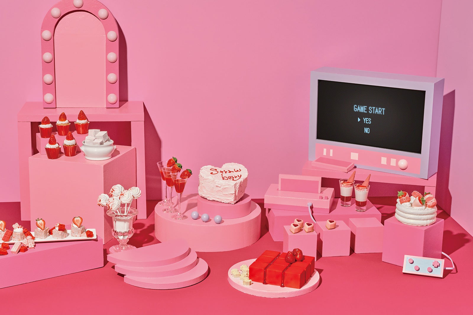 ストロベリープレイルーム／画像提供：ヒルトン東京ベイ