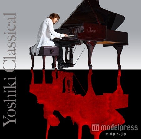 ソロアルバム「YOSHIKI CLASSICAL」北米版ジャケット