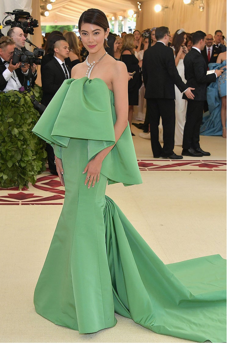 画像1 18 森星 美肌際立つ圧巻ドレス姿でny魅了 Met Gala18 参戦 モデルプレス