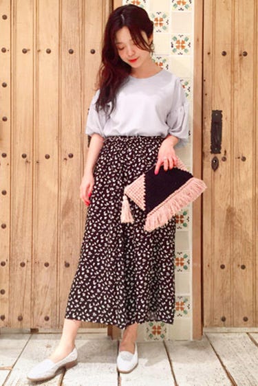 lady chiffon top ~レディシフォントップ「flower」7,862円/画像提供:flower WEB SHOP