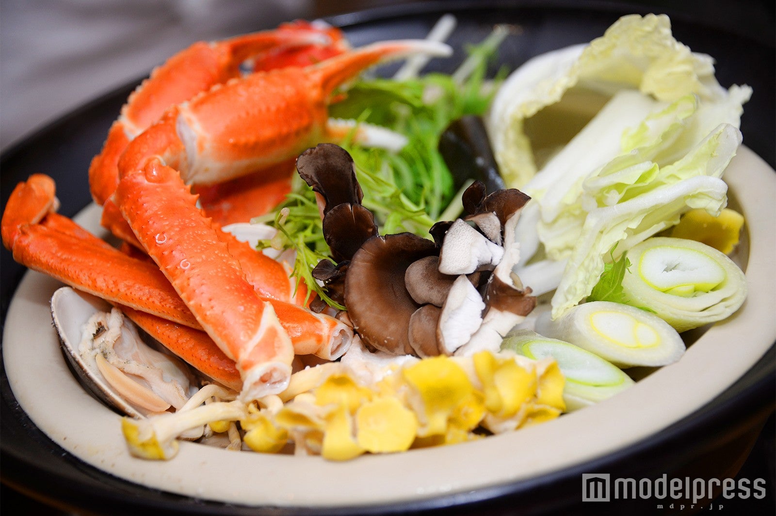 蟹鍋（C）モデルプレス