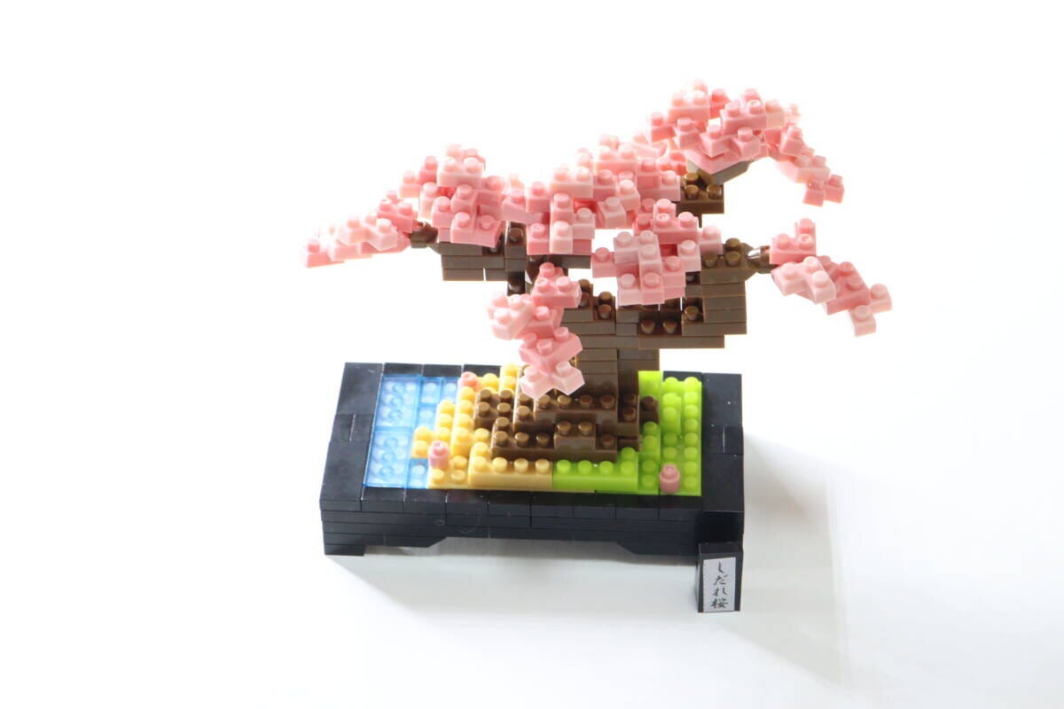 プチブロックDX（しだれ桜）　完成形
