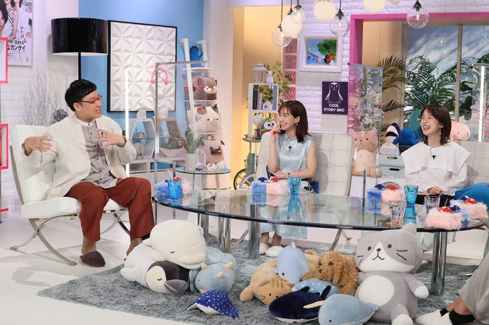 山里亮太、田中みな実、弘中綾香アナウンサー(C)テレビ朝日