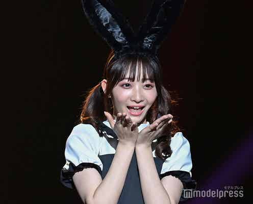 「今日好き」かれん、うさ耳×ドーリーファッションで投げキスポーズ<超十代-ULTRA TEENS FES-2021 PREMIUM>