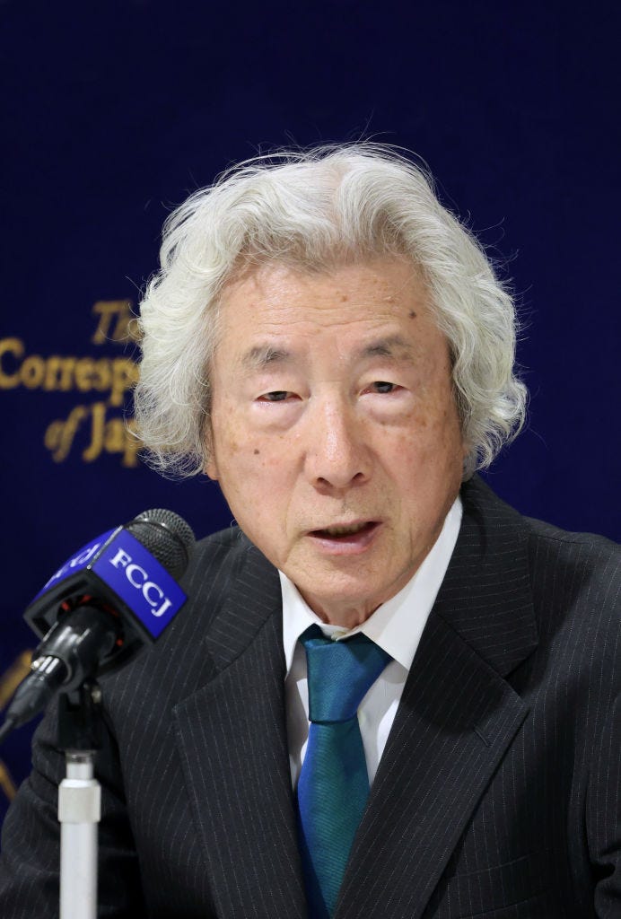 小泉純一郎氏/Photo by Getty Images