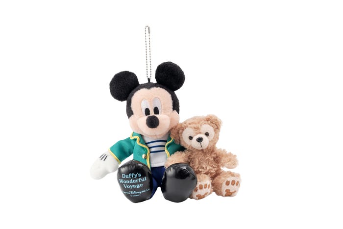 ぬいぐるみバッジ4,000円(C)Disney