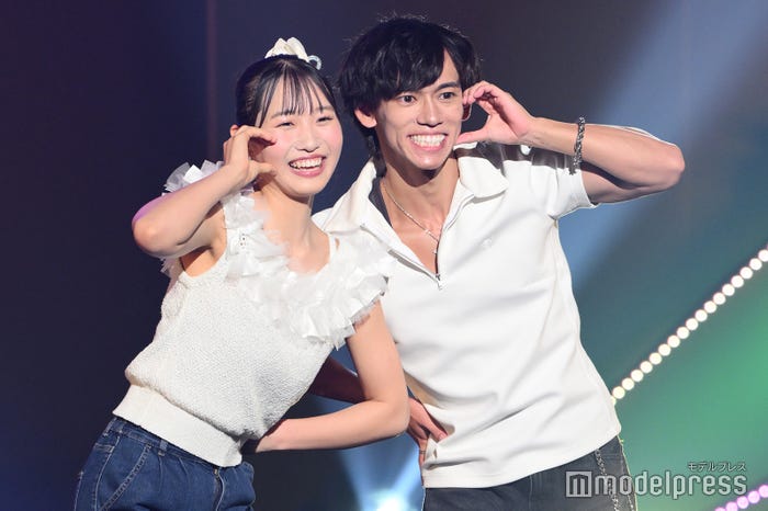 丸山穂乃果さん、日下部翔大さん/ミスミスター東大コンテスト2025(C)モデルプレス