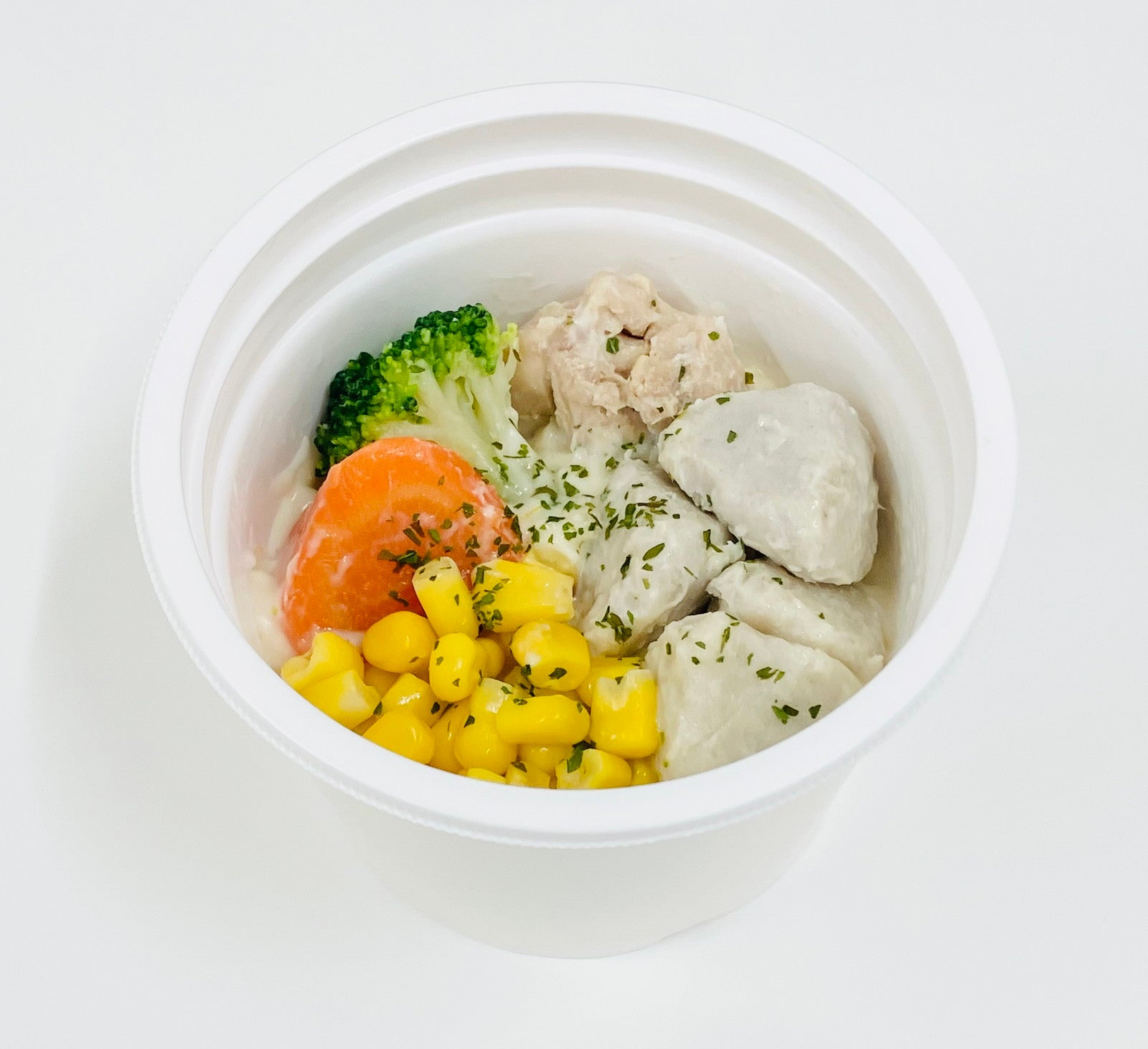 海老芋とコーンのクリームシチュー（提供画像）