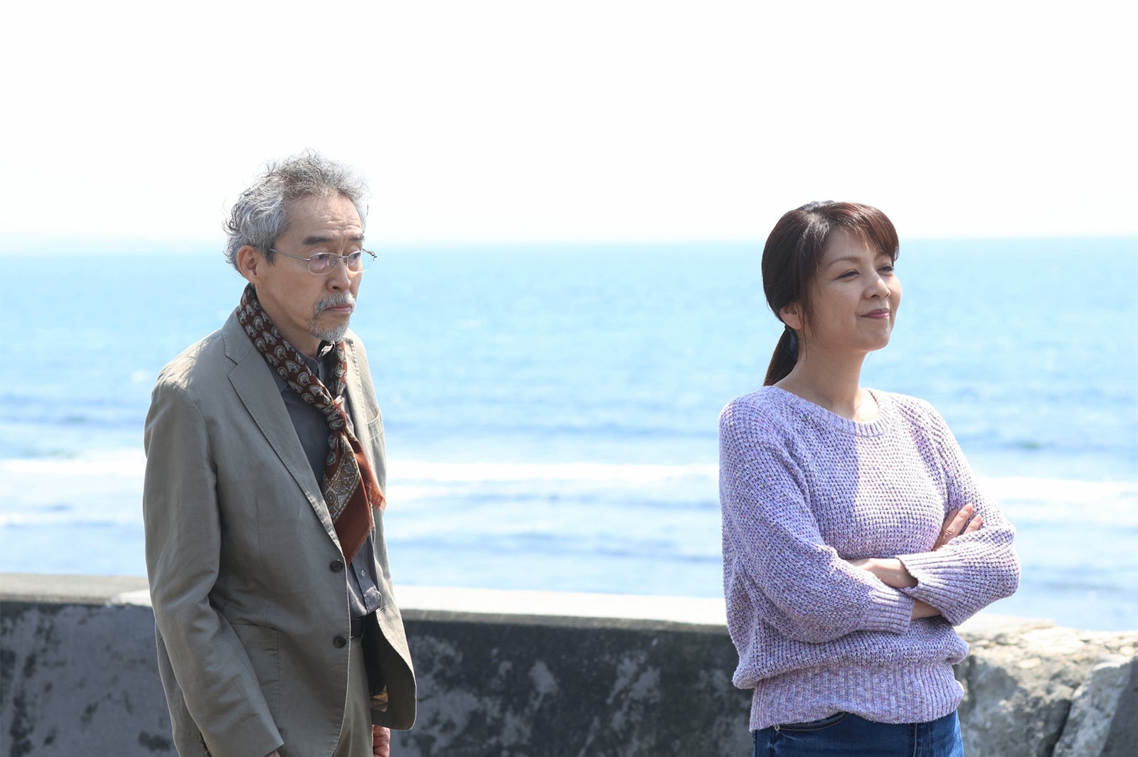 浅野和之、飯島直子「続・続・最後から二番目の恋」最終話（C）フジテレビ