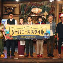 （左から）石崎ひゅーい、要潤、檀れい、仲野太賀、柄本明、KAZMA（C）テレビ朝日