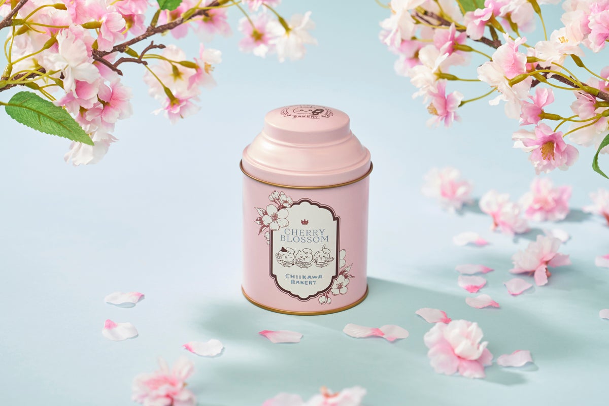 紅茶缶(さくらティー)税込1,800円(C)nagano