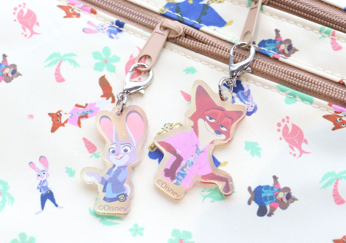 宝島社ズートピア2ポーチジュディ＆ニックチャーム