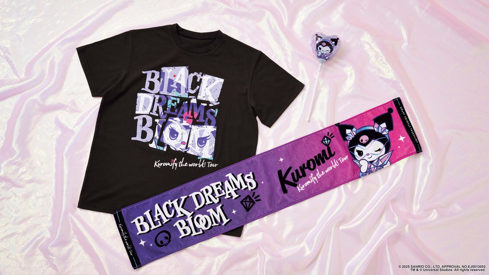 Tシャツ、バルーンスティック、マフラータオル／画像提供：ユニバーサル・スタジオ・ジャパン