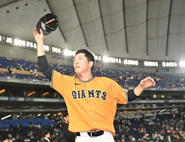 本拠地初勝利の巨人・戸郷 前監督への思い明かす「テレビで見ていると思う。監督の無念を晴らす意味でも優勝しなきゃいけない