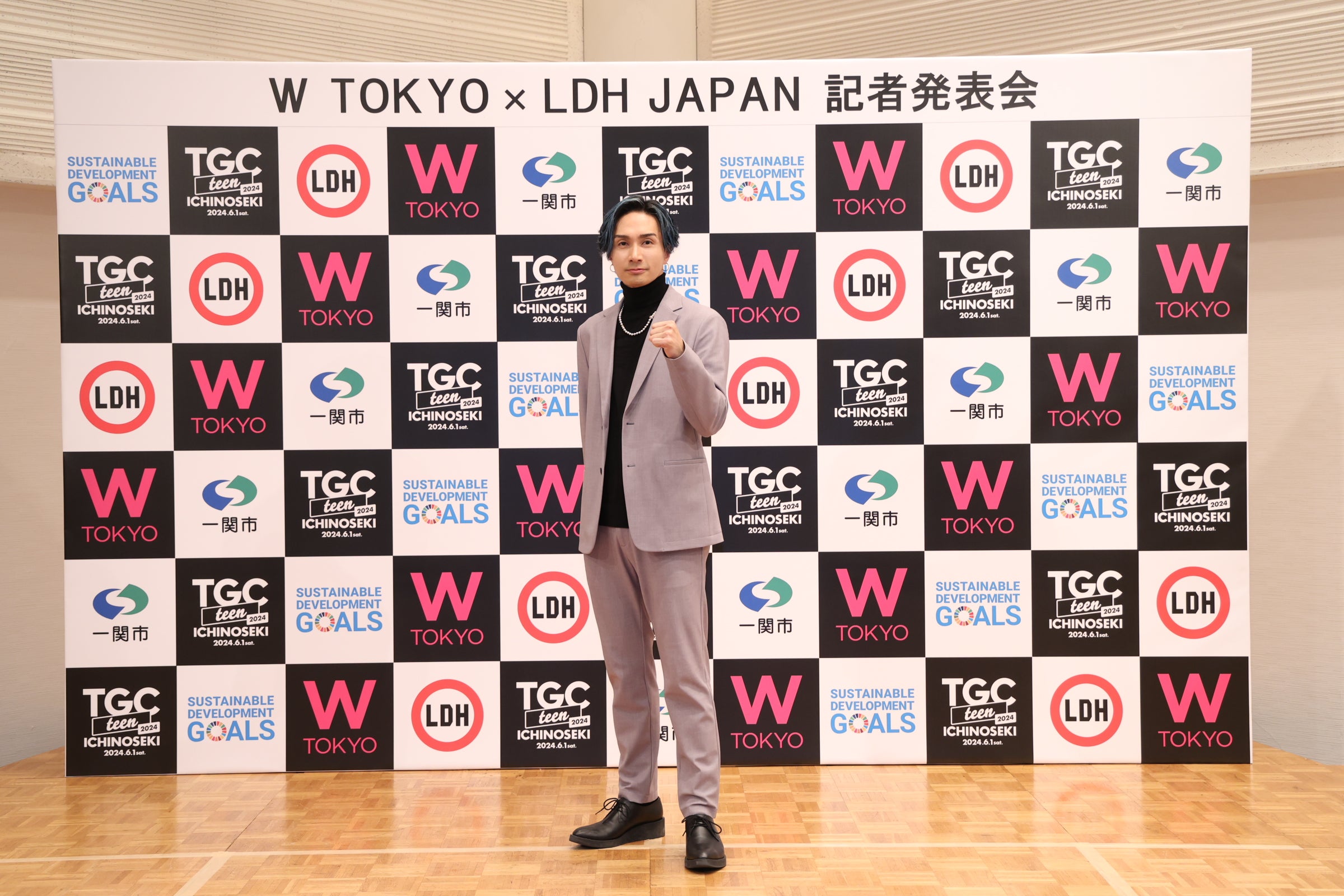 橘ケンチ（C）W TOKYO×LDH JAPAN 記者発表会