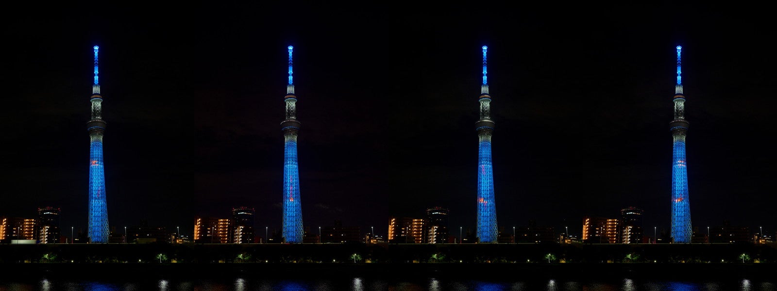 特別ライティング「金魚遊泳（およぐよきんぎょ）」（イメージ）（C）TOKYO-SKYTREE