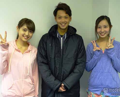 「Ray」松元絵里花、好記録に満足 “かわいすぎる野球選手”が応援