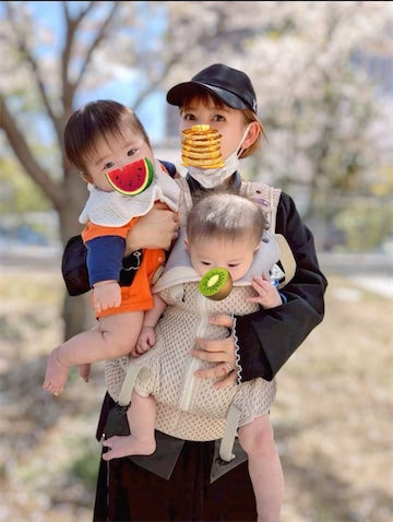 中川翔子「お兄ちゃん多めスペシャル！」双子長男の"ニコニコ"ショットを大量公開