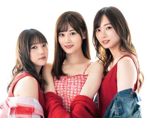 乃木坂46梅澤美波・山下美月・与田祐希、肩出しコーデで素肌チラリ