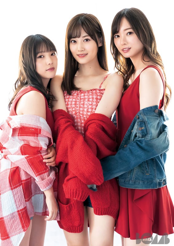 与田祐希、山下美月、梅澤美波(画像提供:学研プラス)