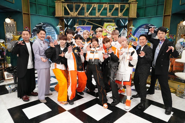 千鳥、かまいたち、&TEAM(C)日本テレビ